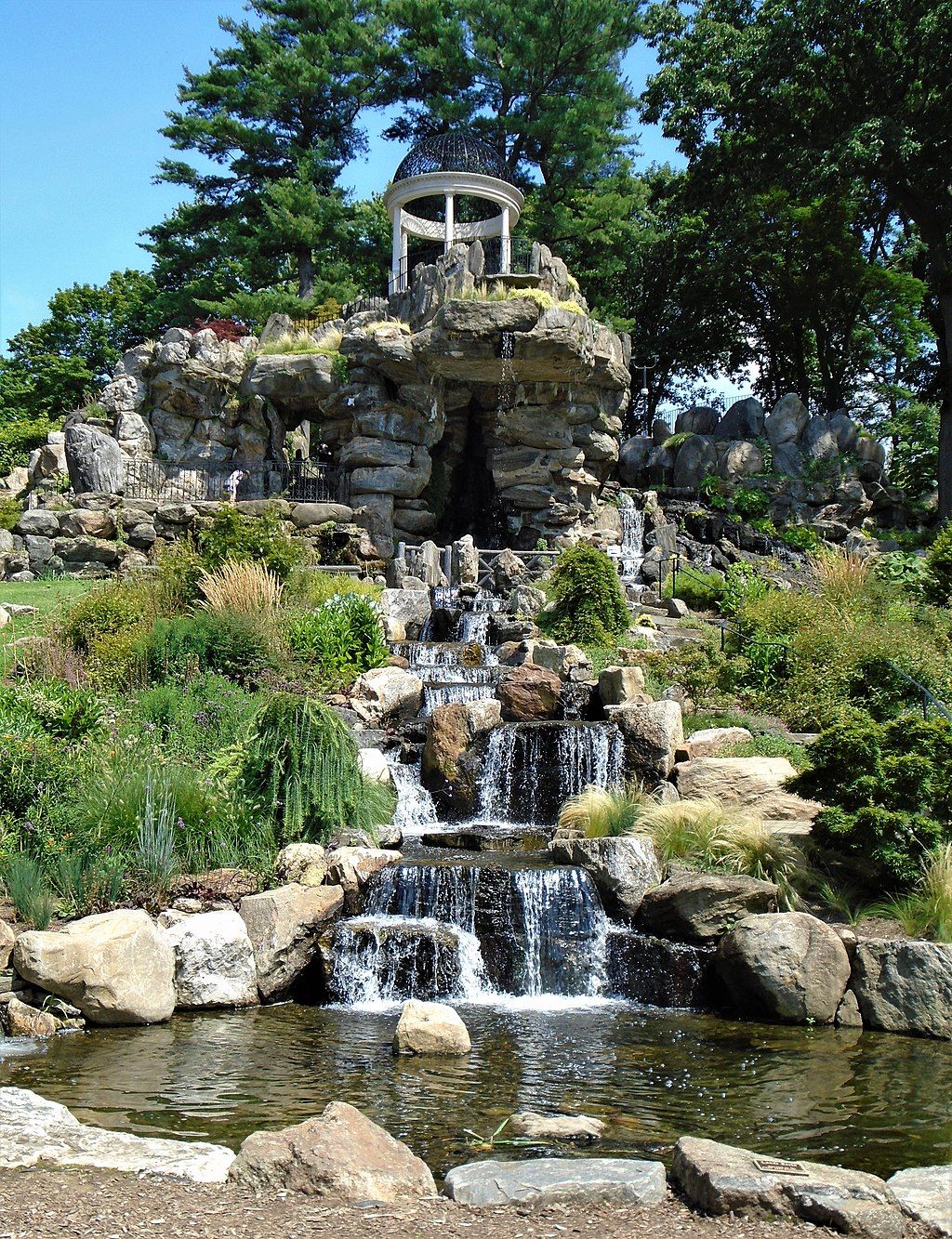 Temple of love at Untermyer Gardens Conservancy