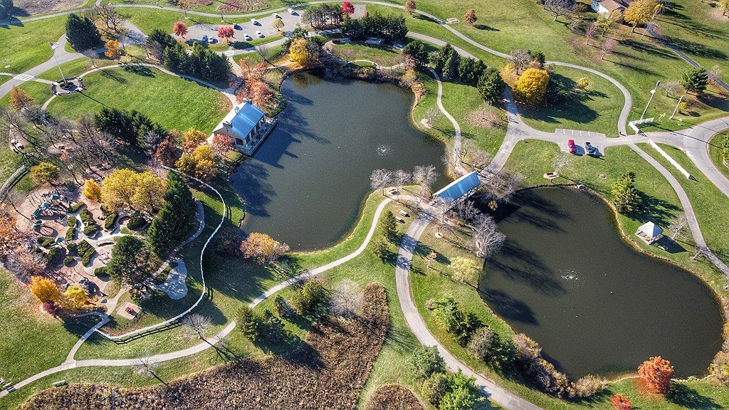Aerial view of Homestead Metro Park