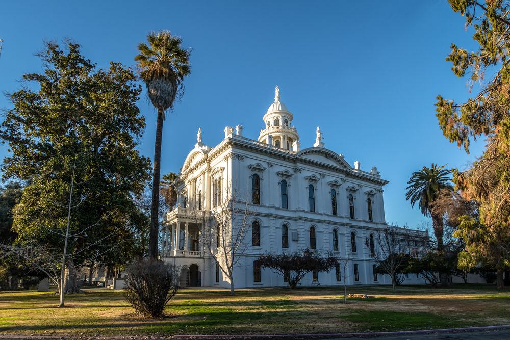 View of Historic Merced County Courthouse Museum