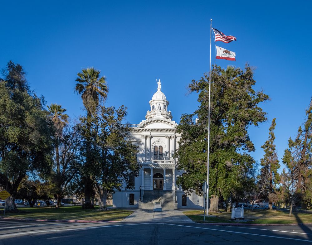 View of Historic Merced County Courthouse Museum