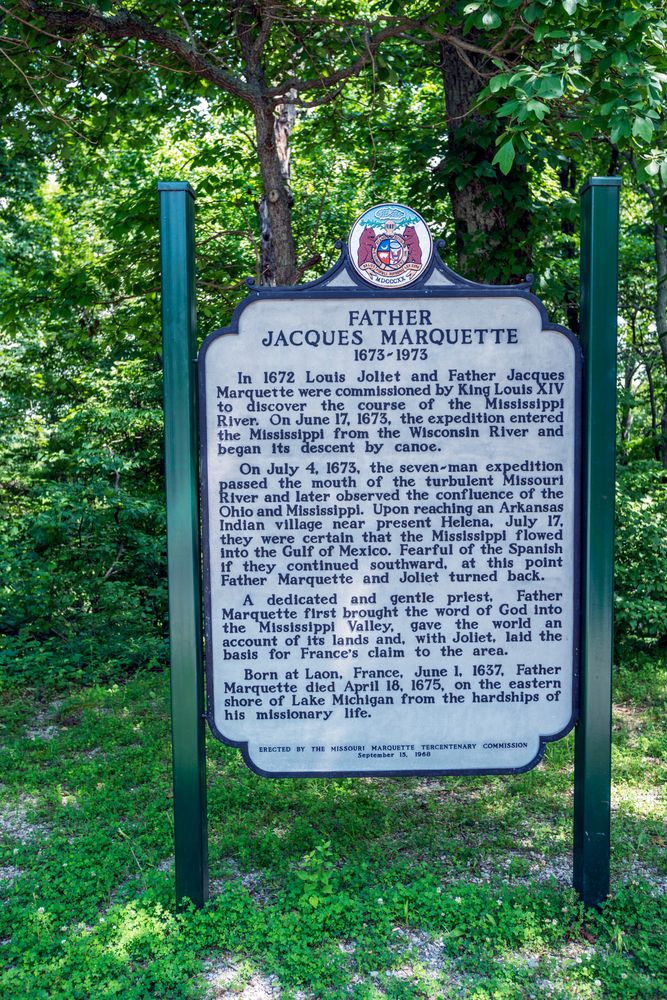 A Sign in Trail of Tears State Park