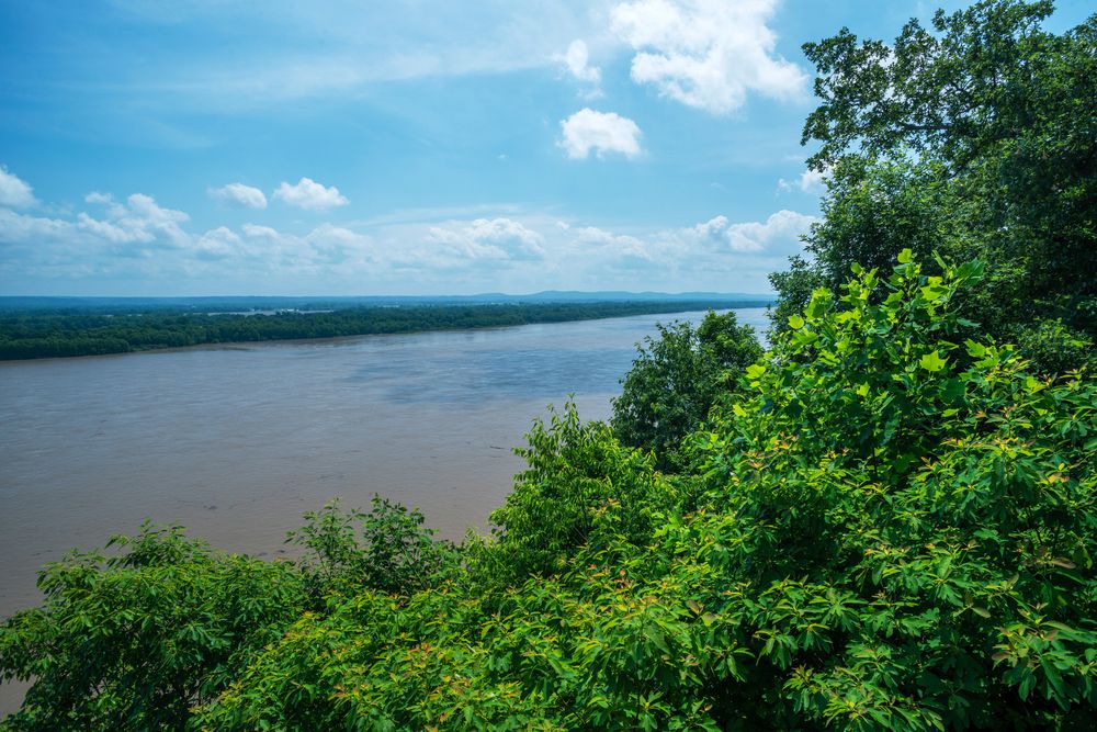 View of Trail of Tears State Park