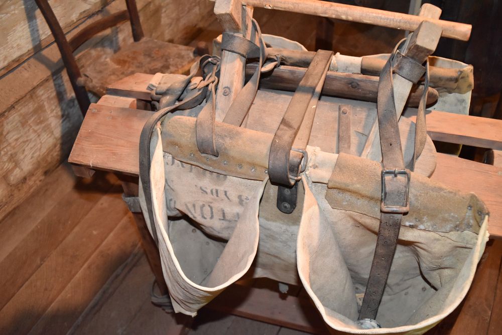 Display at Fresno Flats Historic Village and Park