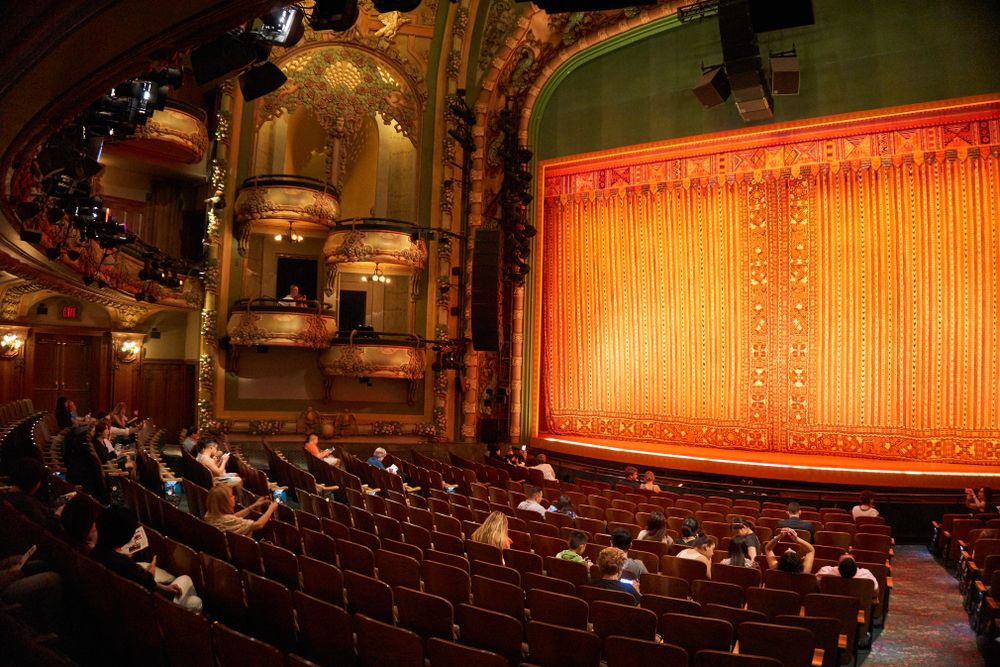 Interior of a theatre in Broadway