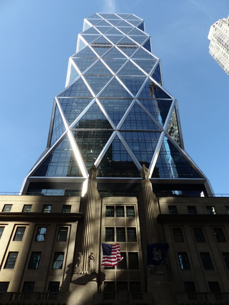 Facade of the Hearst Tower
