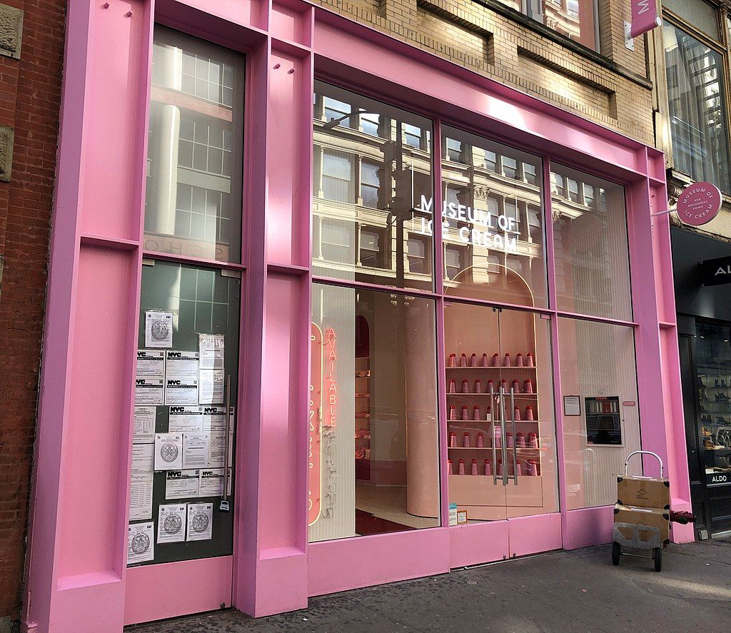 Exterior of the Museum of Ice Cream