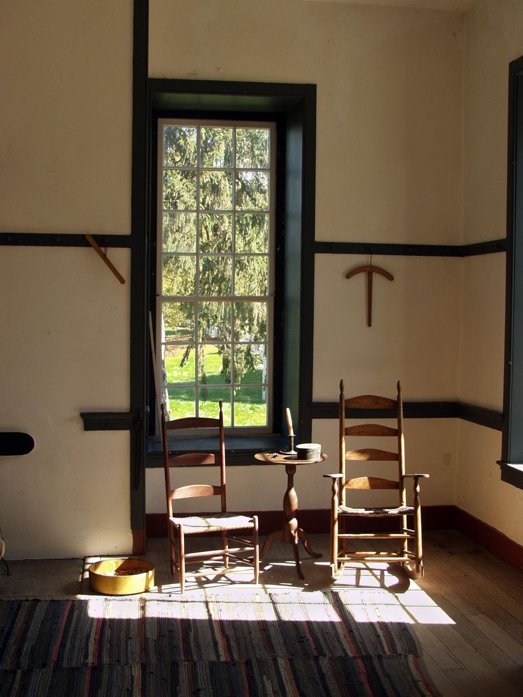 Interior of a house at Shaker Village of Pleasant Hill