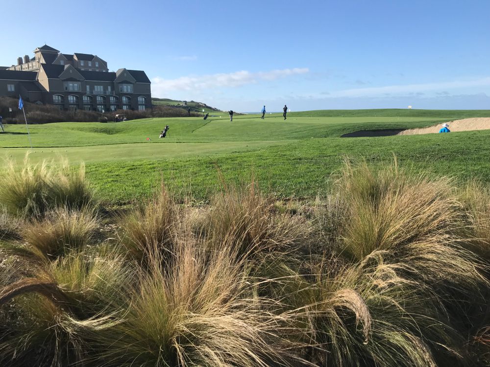 Golfing at the Ritz-Carlton resort