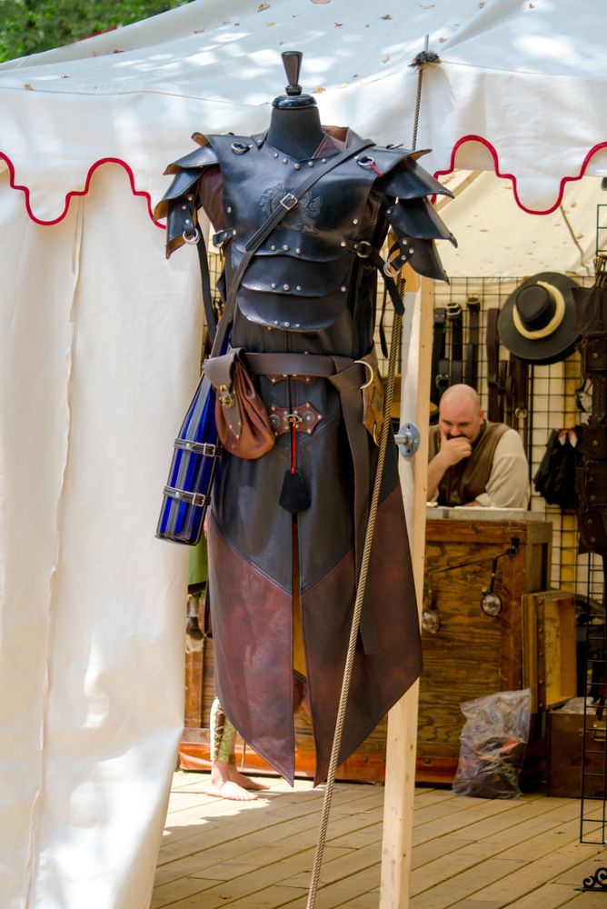 Costume shop at Michigan Renaissance Festival