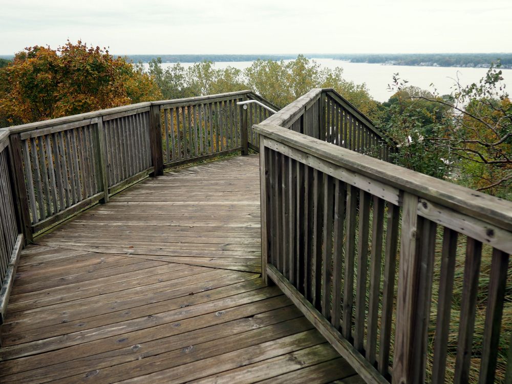 Pathway of Mount Pisgah Dune Climb and Boardwalk