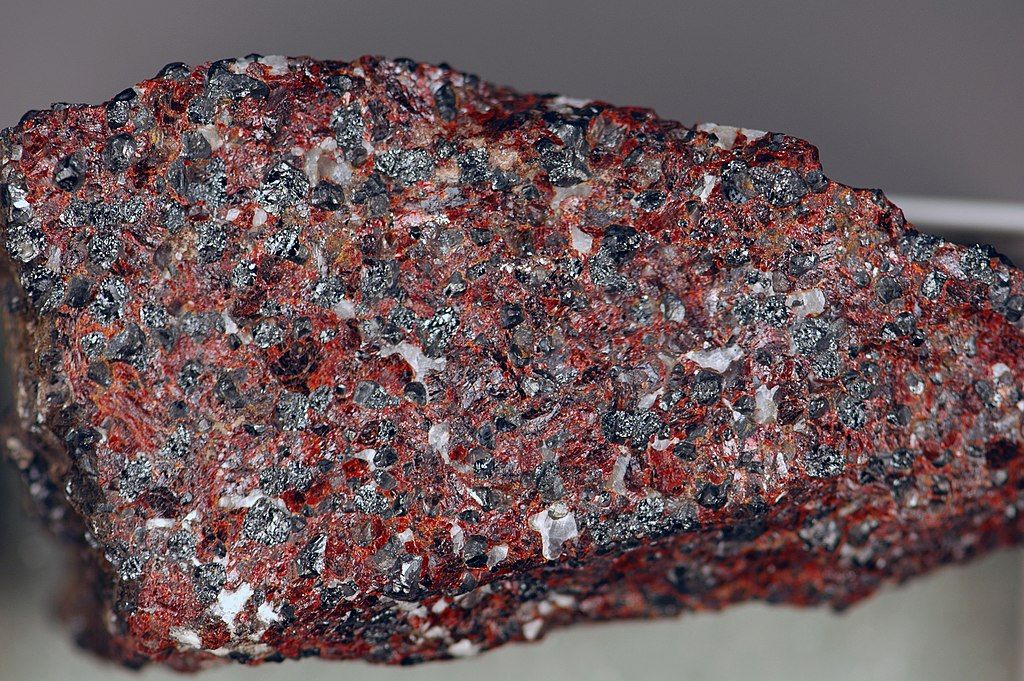 Zinc ore at Sterling Hill Mining Museum