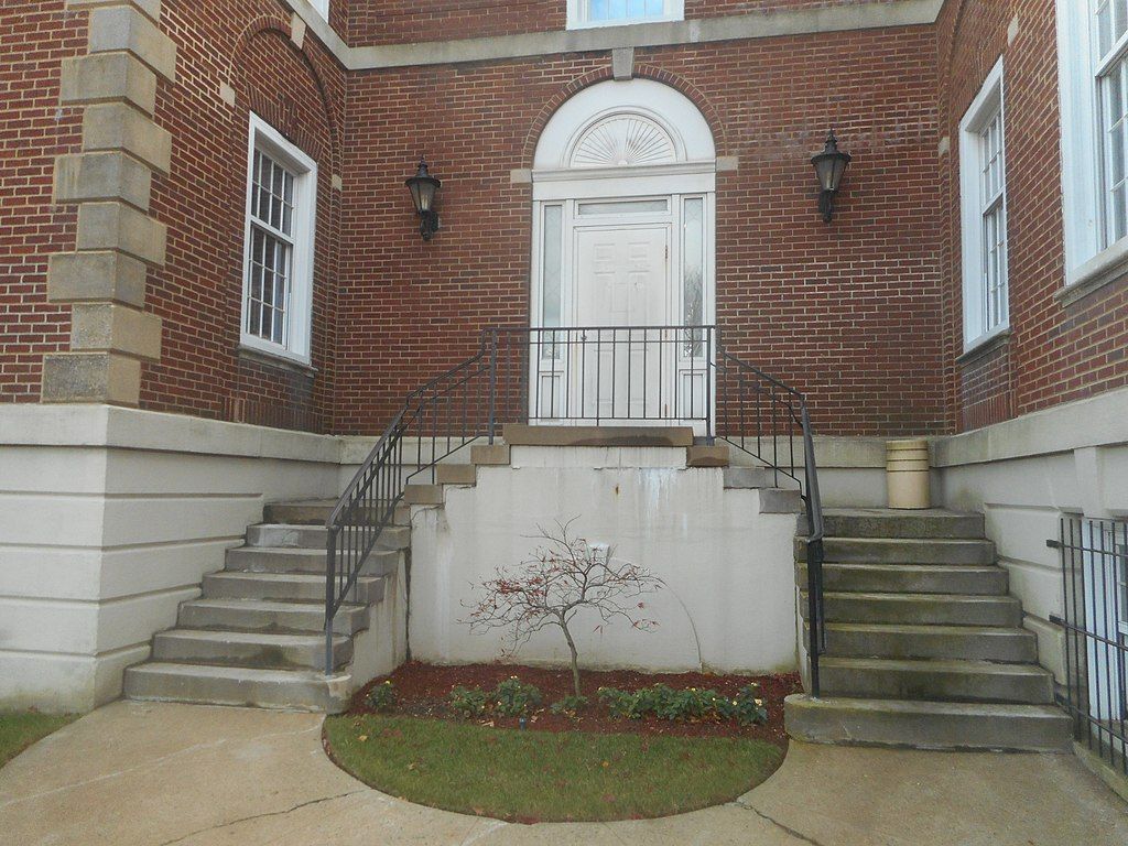 West entrance of the Old Town Hall