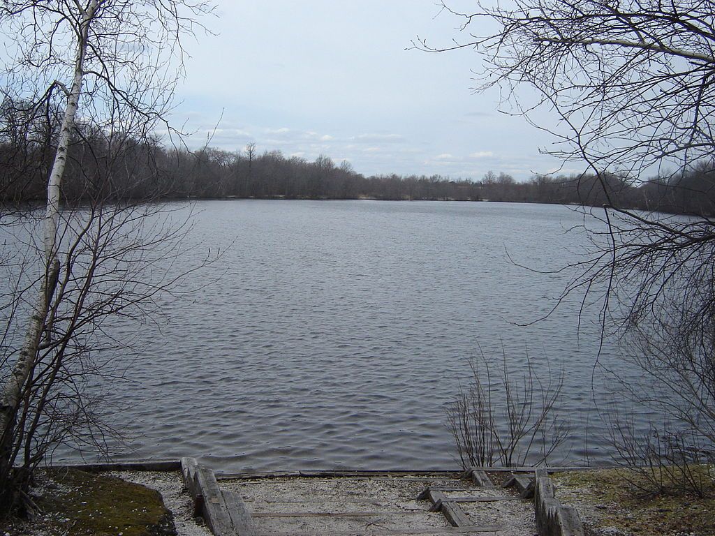 The waters of Twin Lakes Preserve