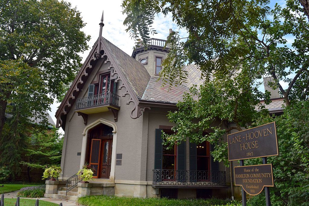 Exterior of the Historic Lane Hooven House