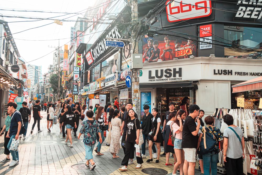 Hongdae Shopping Street
