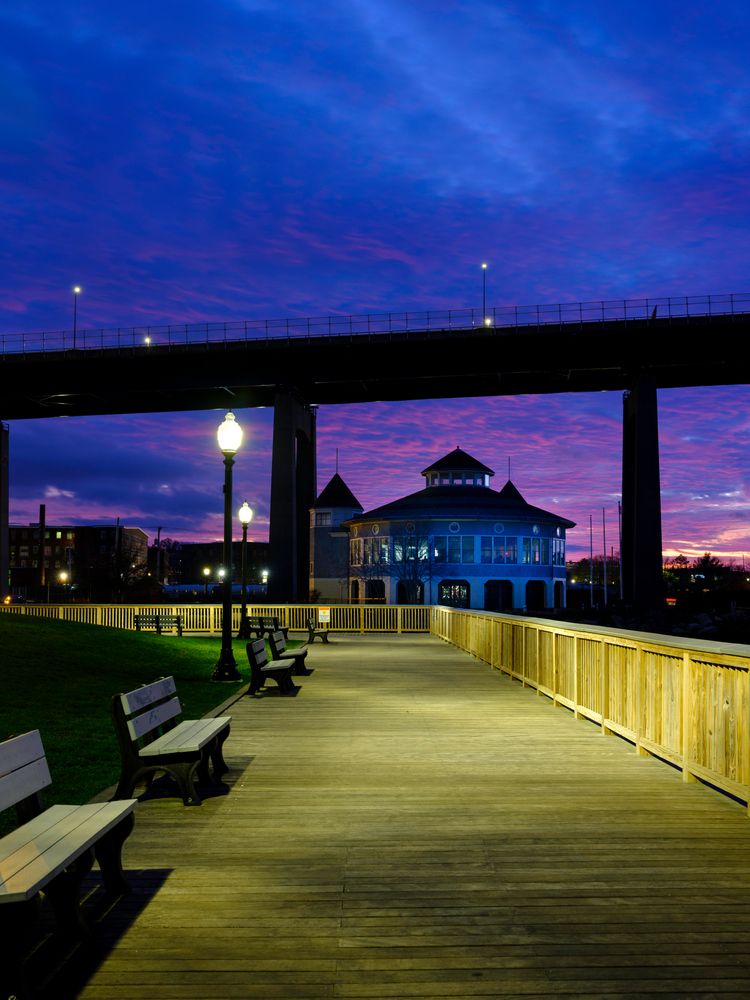 View of Fall River Heritage State Park