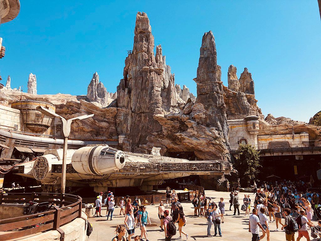 Exterior of Millennium Falcon: Smugglers Run