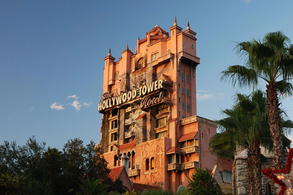 Exterior of the Twilight Zone Tower of Terror