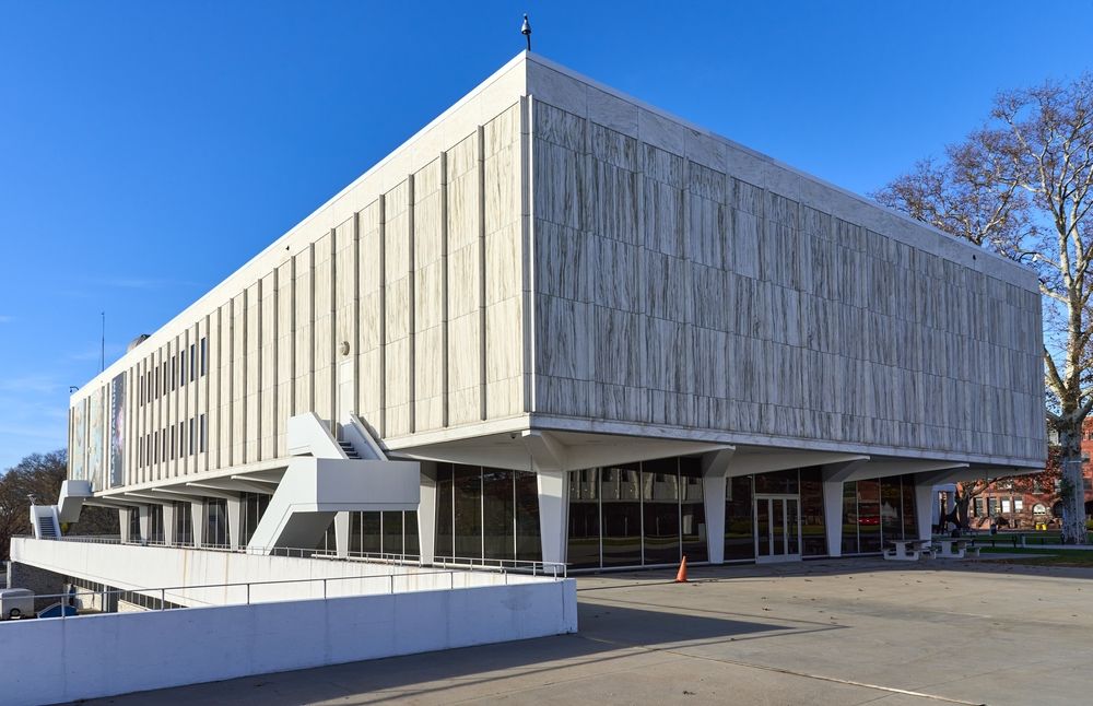 Exterior of the New Jersey State Museum