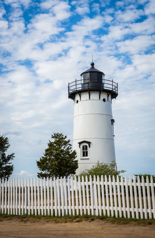 Lighthouse at East Chop Beach