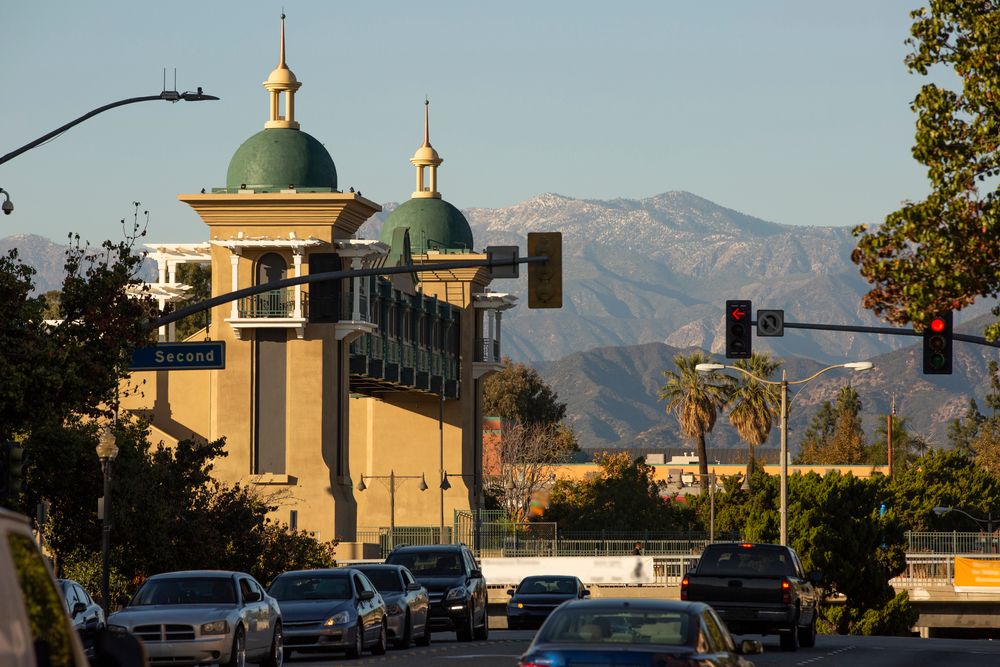 View of Downtown Pomona