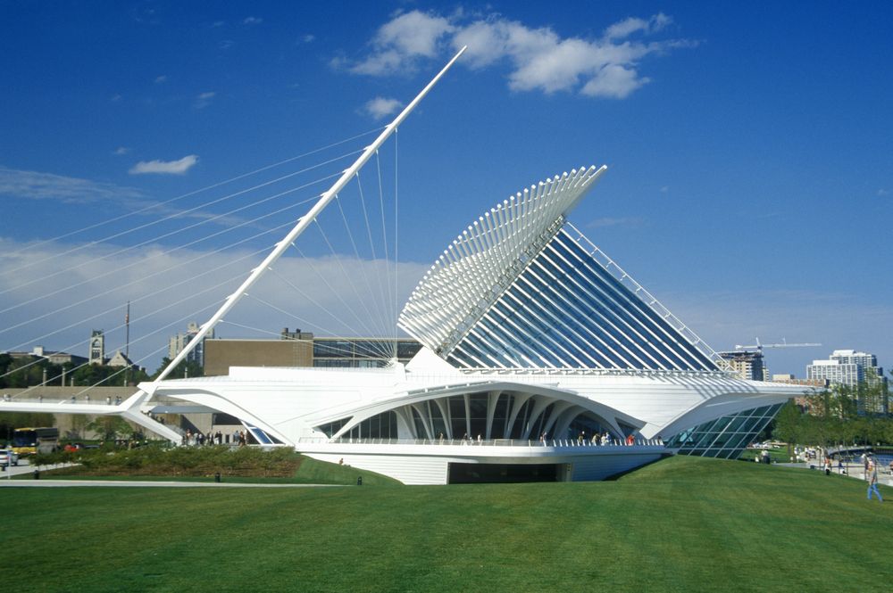 Exterior of Milwaukee Art Museum