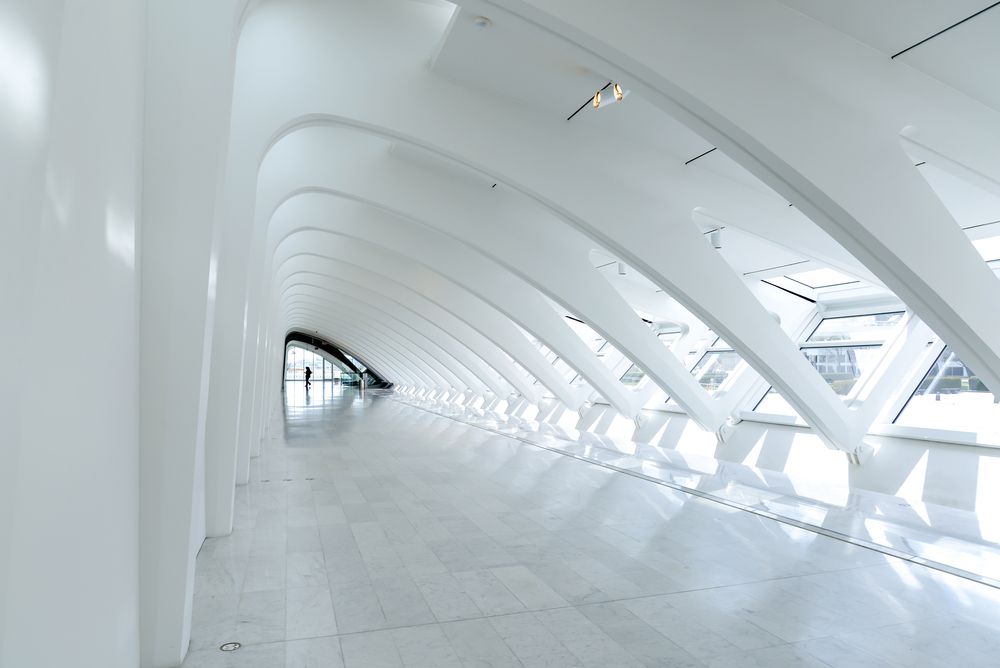 Interior of Milwaukee Art Museum