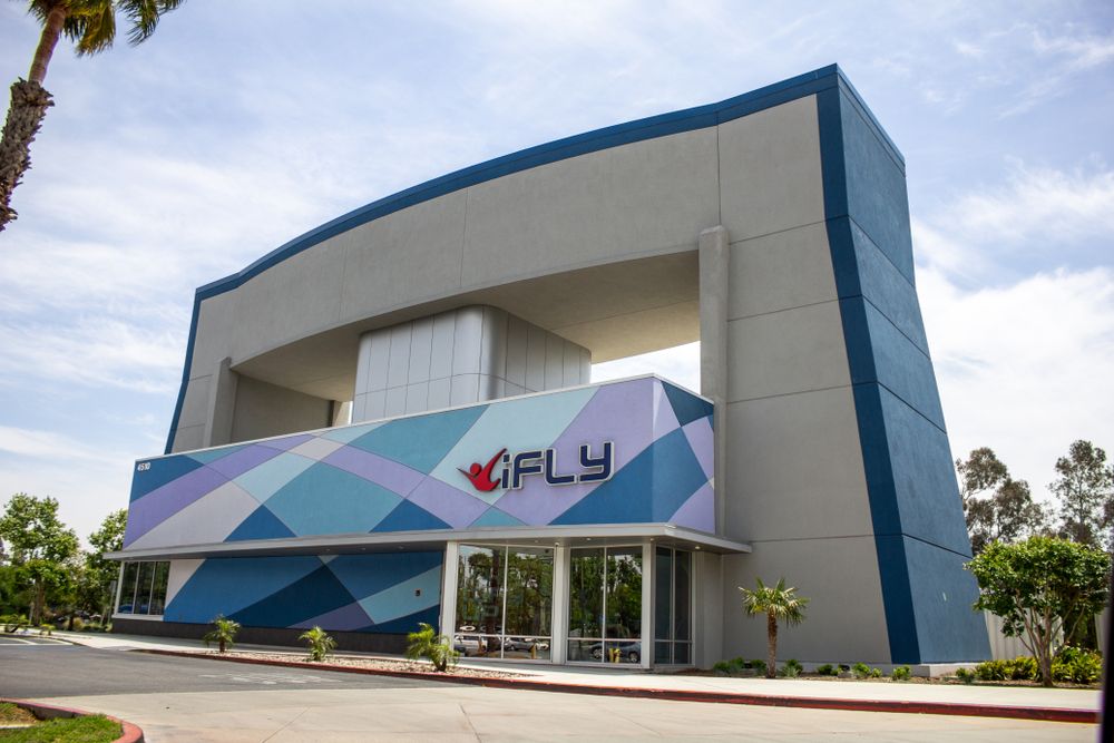Exterior of iFLY Indoor Skydiving in Ontario