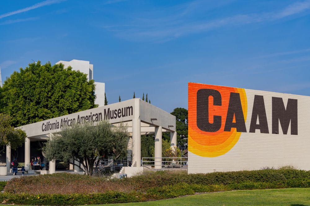 Exterior of California African American Museum