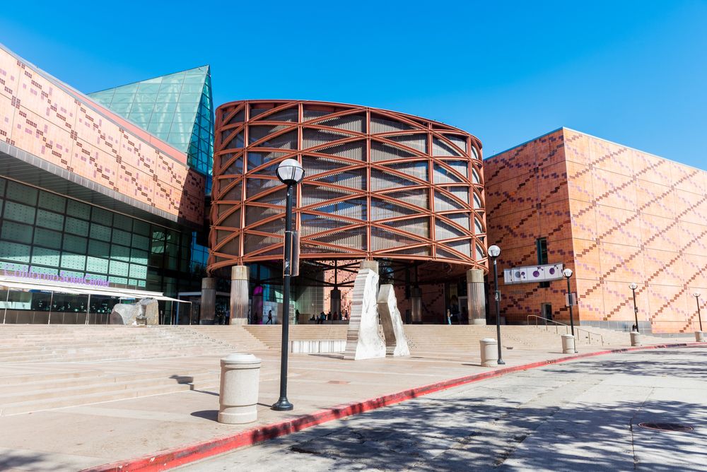Exterior of the California Science Center