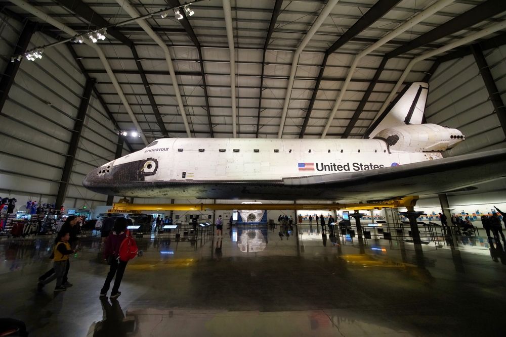 Aircraft in the California Science Center