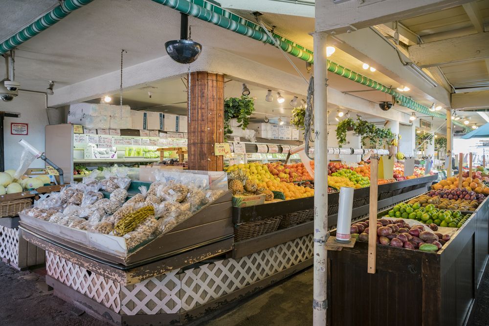 Fresh produce in Original Farmer’s Market