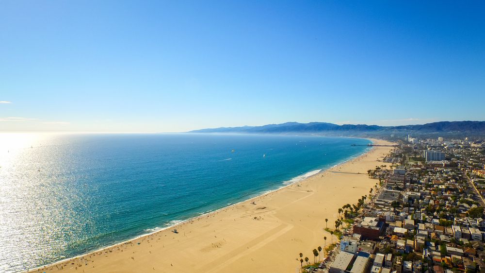 The vast waters of Venice Beach