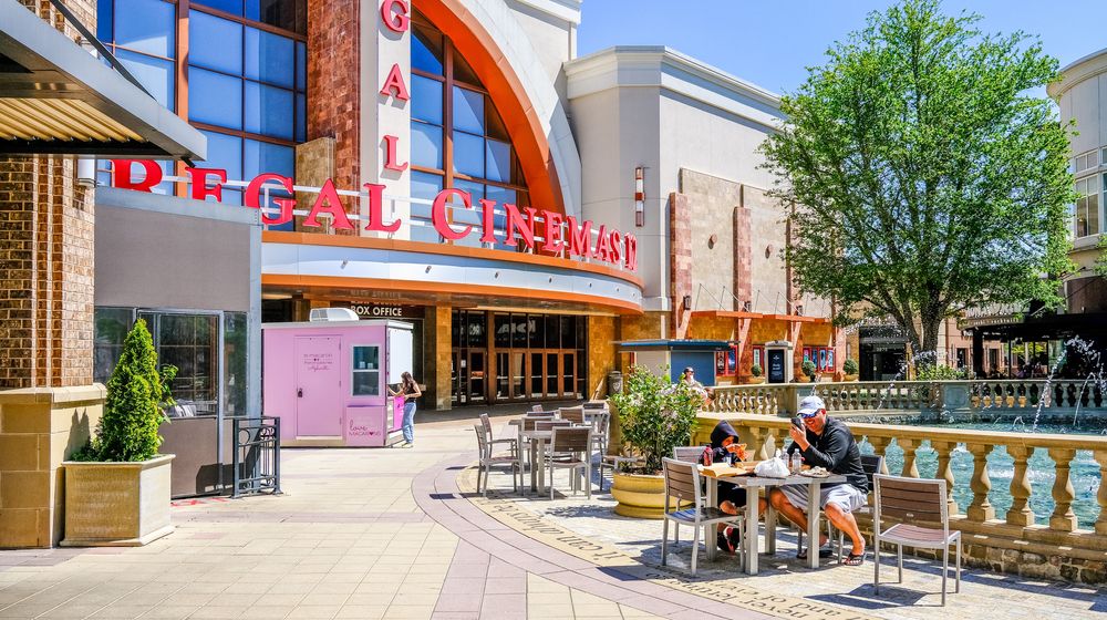 Outside View of Avalon Mall