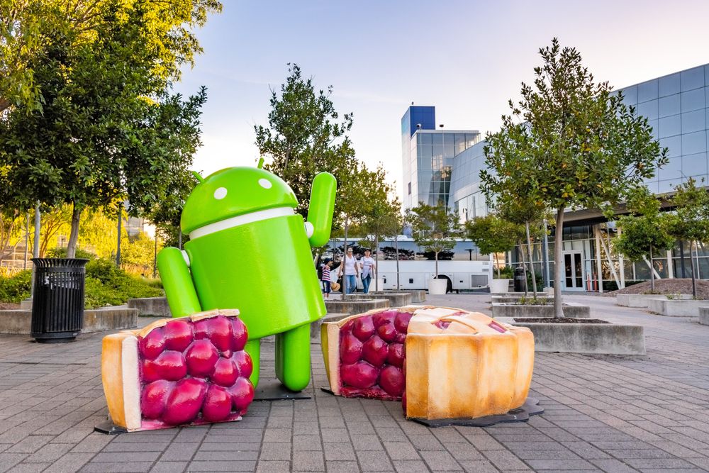 Sculptures at Googleplex HQ