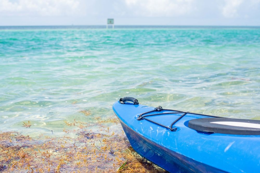 Kayak boat at Indian Key Historic State Park