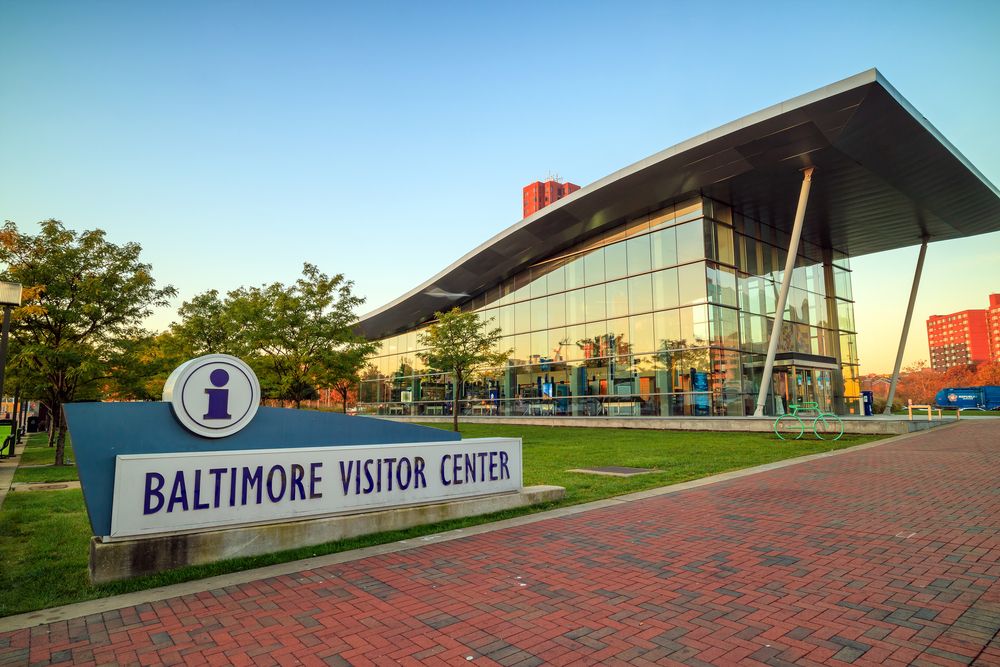 Exterior of Baltimore Visitor Center