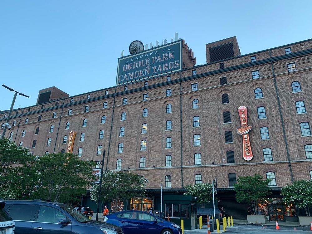 Exterior of Oriole Park at Camden Yards