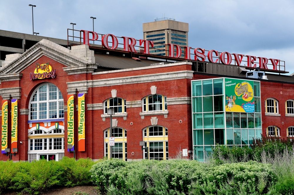 Exterior of Port Discovery Children’s Museum