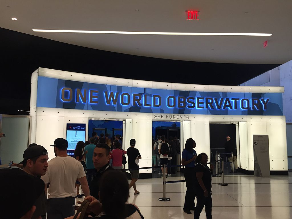 Interior View of One World Observatory