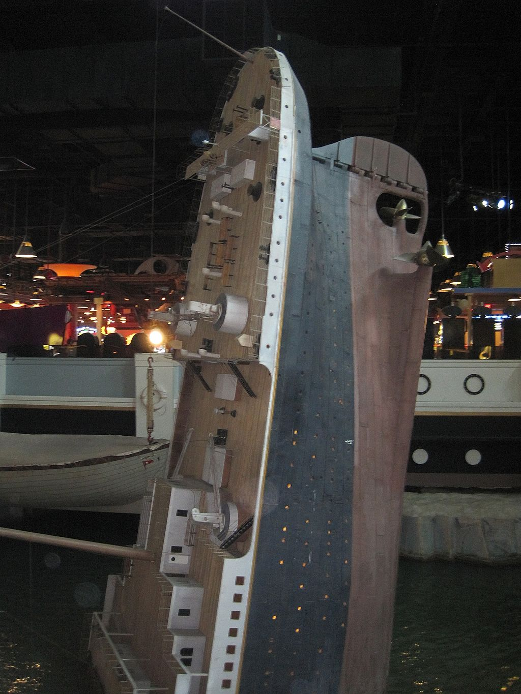 Titanic ship Memorabilia at Hollywood Casino