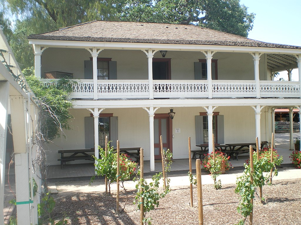 Front View of Leonis Adobe Museum