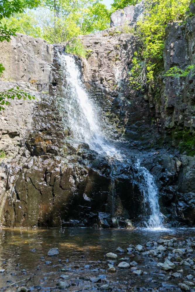 A waterfall at South Mountain Reservation