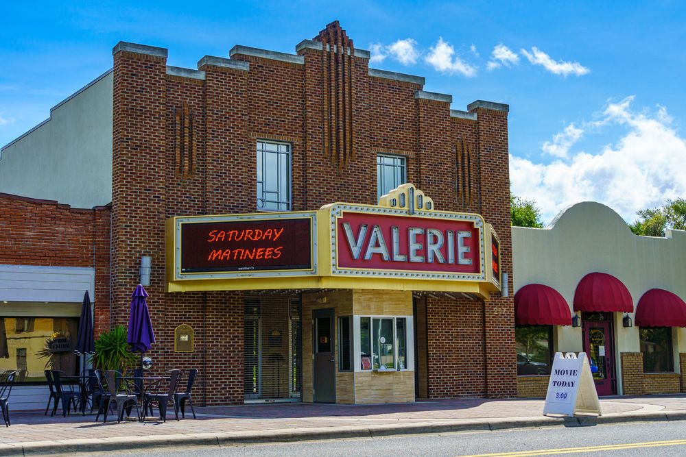 Exterior of the Valerie Theater