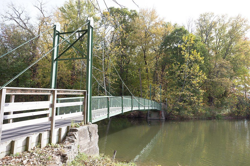 Stewart Park's footbridge