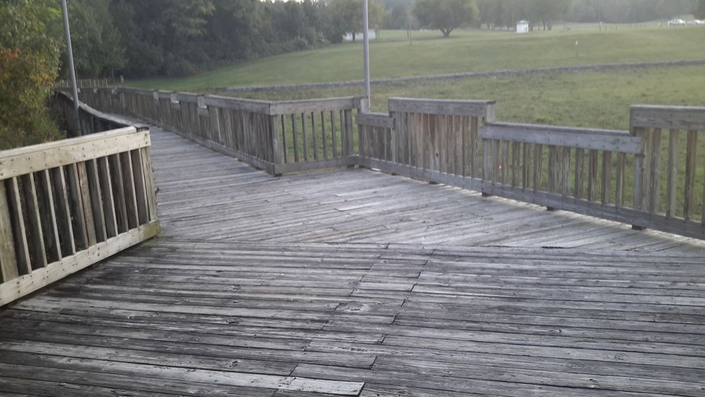 Boardwalk trail at Winged Deer Park