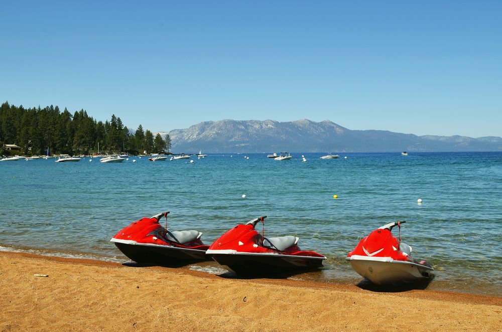 Jet Skis in Lake Tahoe