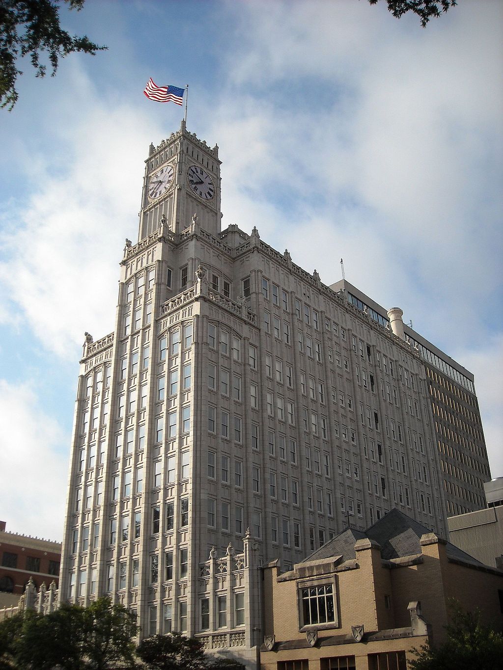 Exterior of the Lamar Life Building