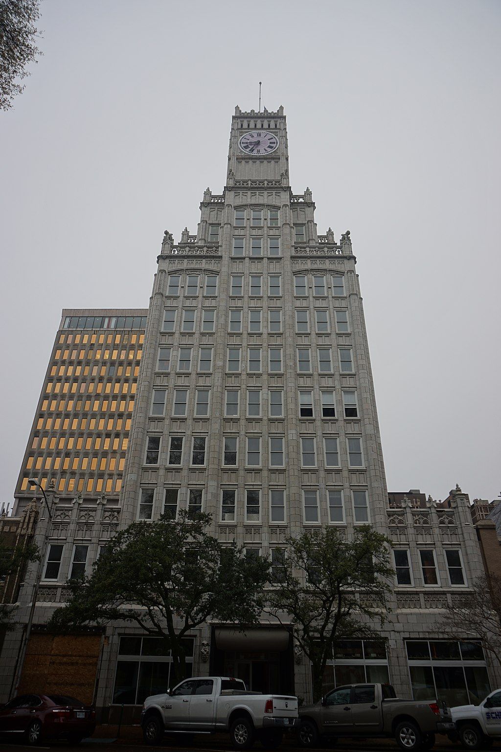 Front view of the Lamar Life Building