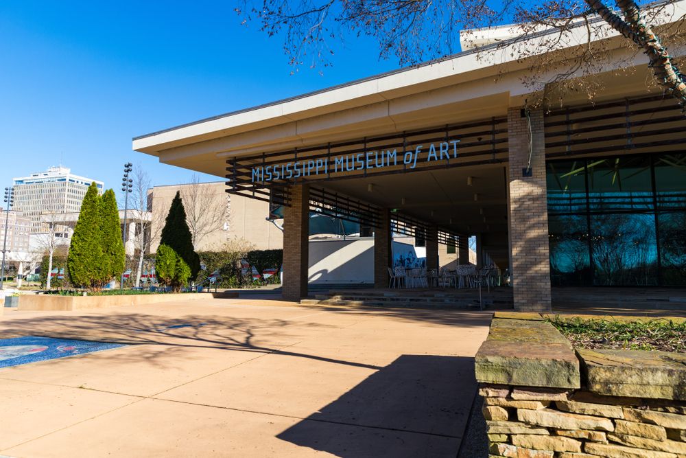 Exterior of the Mississippi Museum Of Art